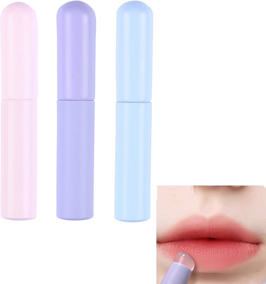 Frcolor リップブラシ シリコンチップ 3本入り コンシーラーブラシ　新品 Frcolor リップブラシ シリコンチップ 3本入り コンシーラー